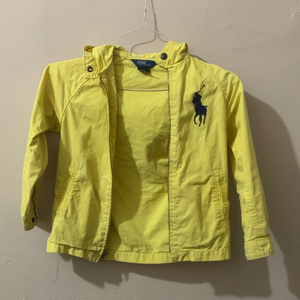 Ralph Lauren Yellow Kids Jacket